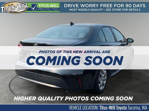Black Sand Pearl 2022 Toyota Corolla LE