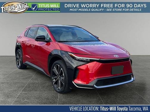 Supersonic Red 2023 Toyota bZ4X Limited