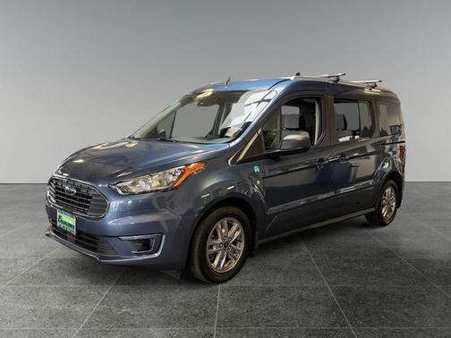 Blue Metallic 2022 Ford Transit Connect XLT w/Rear Liftgate