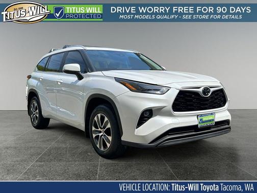 Wind Chill Pearl 2023 Toyota Highlander XLE