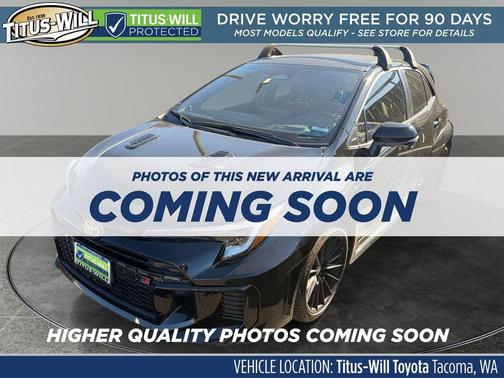 Black 2025 Toyota GR Corolla Premium