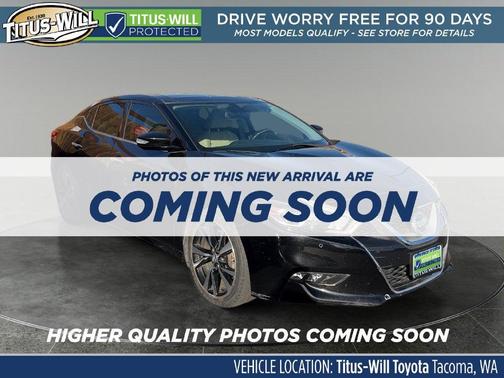 Super Black 2017 Nissan Maxima 3.5 Platinum