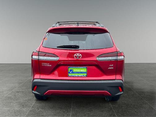 Soul Red Crystal 2026 Toyota Corolla Cross LE