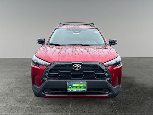 Soul Red Crystal 2026 Toyota Corolla Cross LE