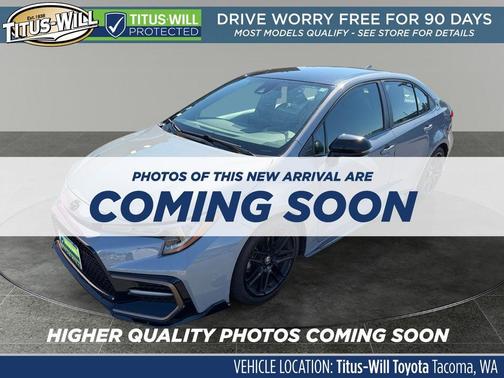 White 2022 Toyota Corolla SE