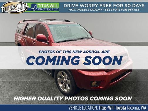 Salsa Red Pearl 2007 Toyota 4Runner Limited V8