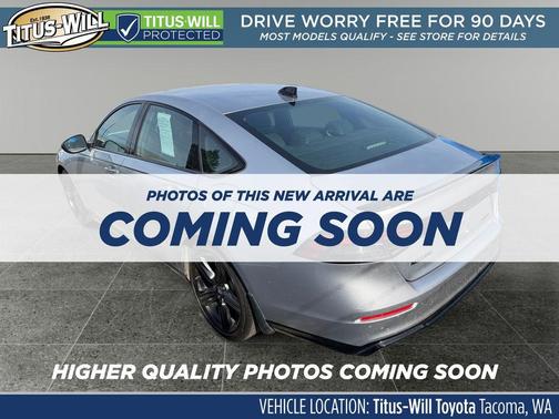 Solar Silver Metallic 2024 Honda Accord Hybrid Sport-L