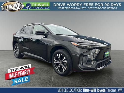 Black 2023 Toyota bZ4X XLE