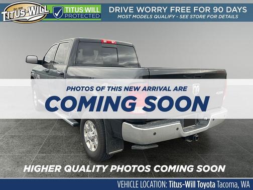 2017 RAM 2500 Big Horn Crew Cab 4x4 6'4' Box