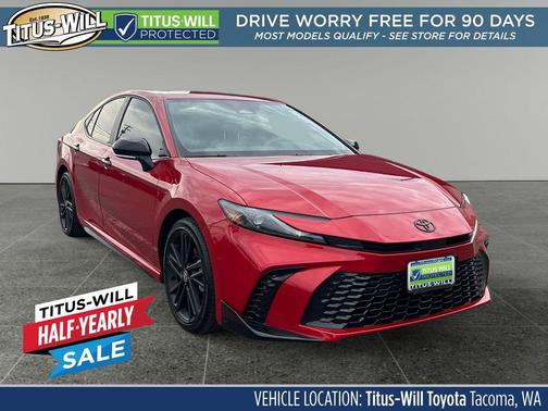 Supersonic Red 2026 Toyota Camry SE