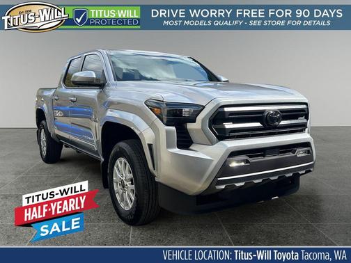 Celestial Silver Metallic 2025 Toyota Tacoma SR5