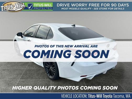 White 2022 Toyota Camry SE