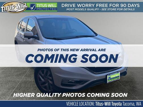 White 2015 Honda CR-V EX