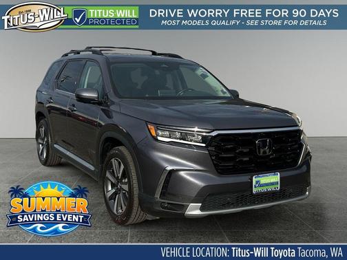 Gray 2023 Honda Pilot AWD Elite