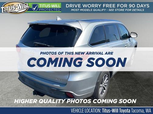 Celestial Silver Metallic 2019 Toyota Highlander XLE