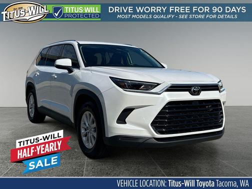 Wind Chill Pearl 2024 Toyota Grand Highlander XLE