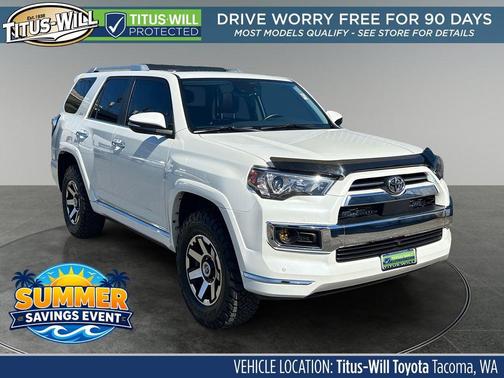 Blizzard Pearl 2023 Toyota 4Runner Limited