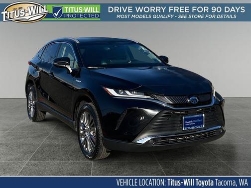Celestial Black 2021 Toyota Venza XLE