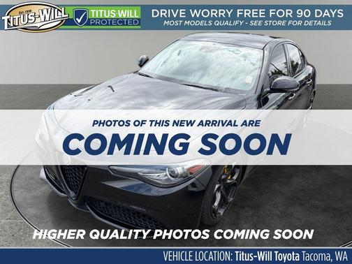 Vulcano Black Metallic 2019 Alfa Romeo Giulia Ti Sport