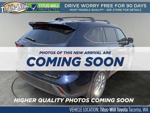 Blueprint 2023 Toyota Highlander Limited