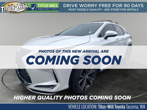 Eminent White Pearl 2022 Lexus RX 350 Base