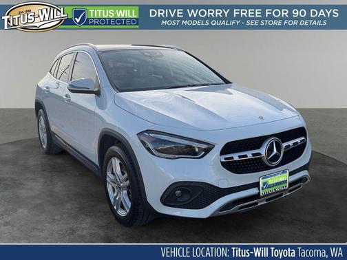 White 2021 Mercedes-Benz GLA 250 Base 4MATIC