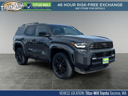 Underground 2026 Toyota 4Runner Hybrid Platinum