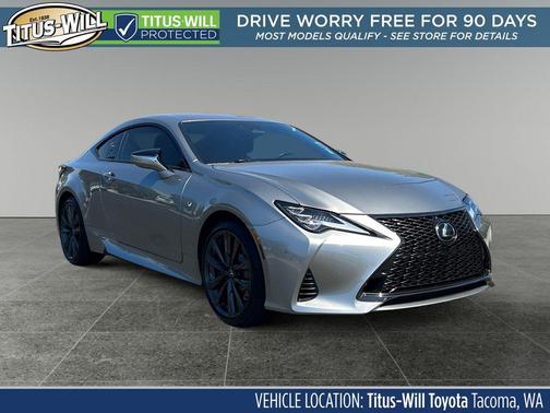 Atomic Silver 2023 Lexus RC 350 F Sport