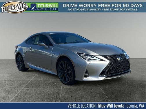 Atomic Silver 2023 Lexus RC 350 F Sport