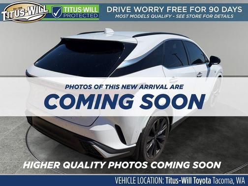 Ultra White 2024 Lexus RX 350 F SPORT Handling
