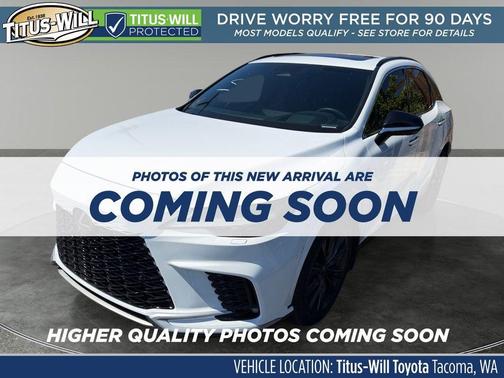 Ultra White 2024 Lexus RX 350 F SPORT Handling