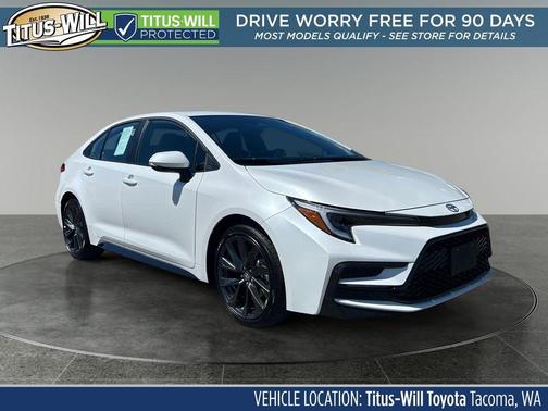 Pearl 2025 Toyota Corolla SE