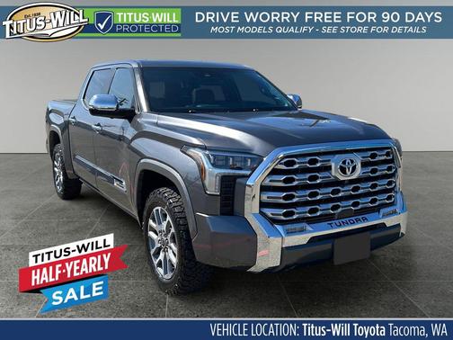 Magnetic Gray Metallic 2024 Toyota Tundra 1794 Edition