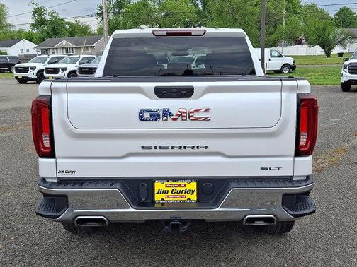 White Frost Tri-Coat 2023 GMC Sierra 1500 SLT