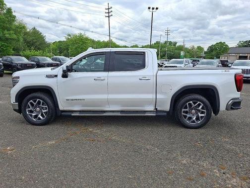 White Frost Tri-Coat 2023 GMC Sierra 1500 SLT