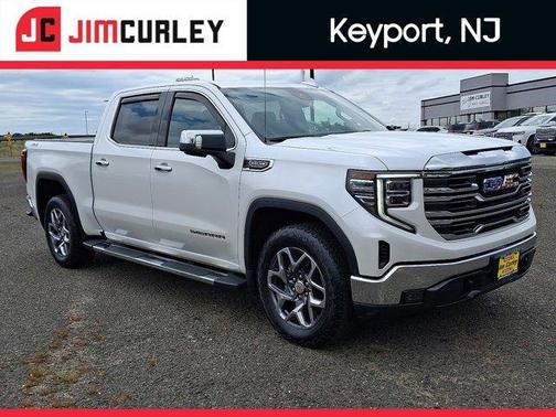 White Frost Tri-Coat 2023 GMC Sierra 1500 SLT