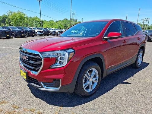 Volcanic Red 2023 GMC Terrain SLE