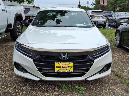 White 2022 Honda Accord Sport 1.5T