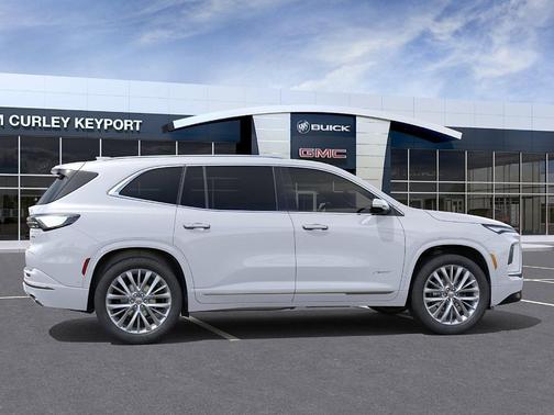 White Tri-Coat 2026 Buick Enclave Avenir