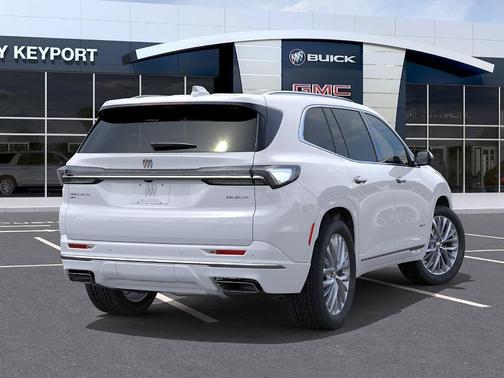 White Tri-Coat 2026 Buick Enclave Avenir