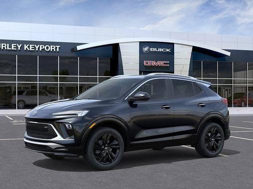 Ebony Twilight Metallic 2026 Buick Encore GX Sport Touring