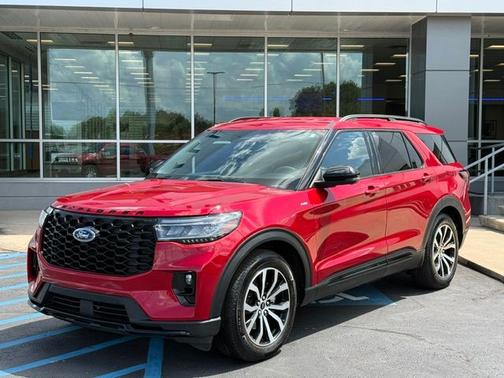 RAPID RED MET TINTED CC 2025 Ford Explorer ST-LINE