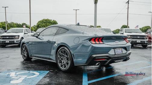 VAPOR BLUE METALLIC 2025 Ford Mustang ECOBOOST