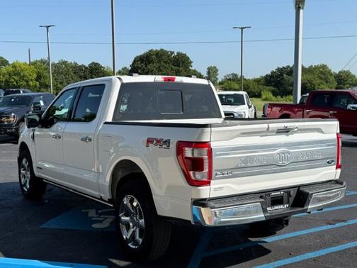 STAR WHITE METALLIC TRICOAT 2022 Ford F-150 KING RANCH