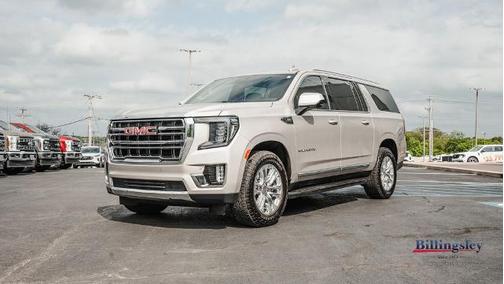 Beige Pearl Metallic 2023 GMC Yukon XL SLT