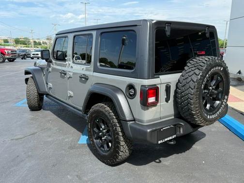 Sting Gray Clearcoat 2021 Jeep Wrangler Unlimited SPORT