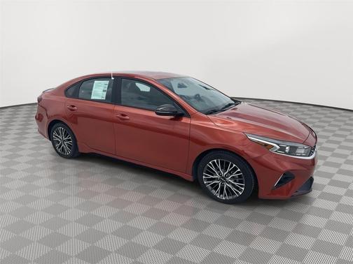 Fire Orange 2023 Kia Forte GT-Line