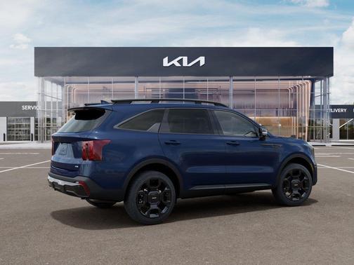 Midnight Lake Blue 2026 Kia Sorento SX
