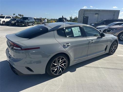 Ceramic Silver 2023 Kia Stinger GT-Line