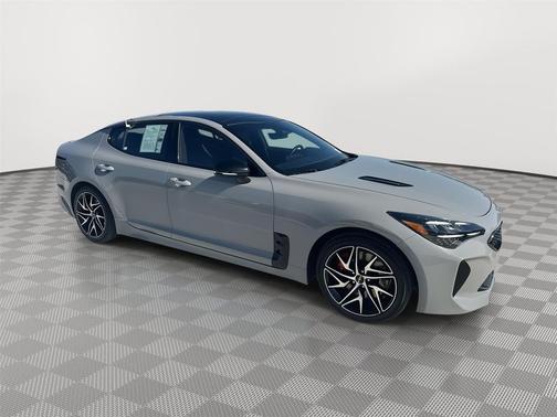 Ceramic Silver 2023 Kia Stinger GT-Line